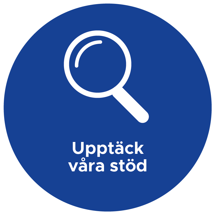 Upptäck våra stöd